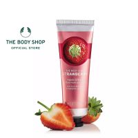 THE BODY SHOP STRAWBERRY HAND CREAM 30ml แฮนด์ครีมหอมกลิ่นผลไม้ ให้การบำรุงผิวมืออย่างอ่อนโยน ครีมทามือ เนื้อเจลครีม ซึมซาบเร็ว ไม่เหนียวเหนอะหนะ