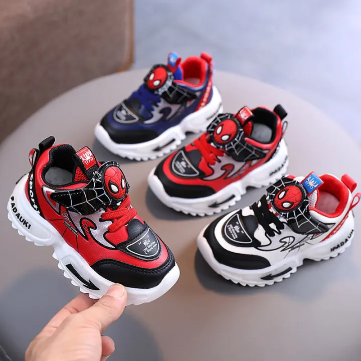 Korean fashion children sneakers boys non-slip light bottom waterproof running  shoes cartoon baby toddler shoes | Lazada Singapore