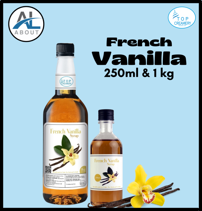 FRENCH VANILLA SYRUP TOP CREAMERY Lazada PH