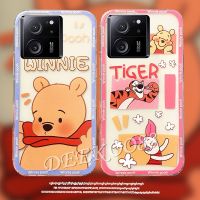 2023มาร์ทโฟนใหม่เคสสำหรับ Xiaomi Mi 13T 13 Pro Lite 4G Xiaomi13T Mi13T การ์ตูนน่ารักหมีเคสใส่โทรศัพท์กันกระแทกฝาหลังอ่อน TPU