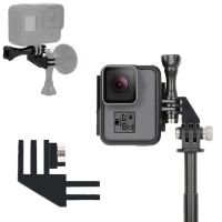 【hot】 90-degree adjustment arm multi conversion Gopro 9 8 7 6 5 4 3 H9r Go Accessories