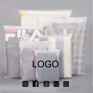 custom frosted biodegradable plastic packaging zipper