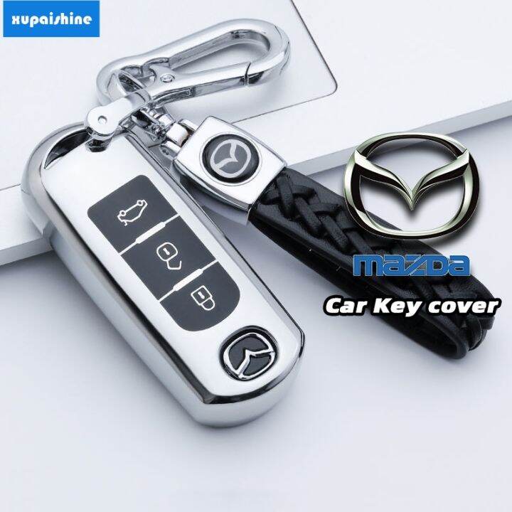 【XPS】Mazda Car Key Cover Mazda 2 3 6 Axela Atenza CX5 CX5 CX7 CX9 Smart 2/3 key casing case