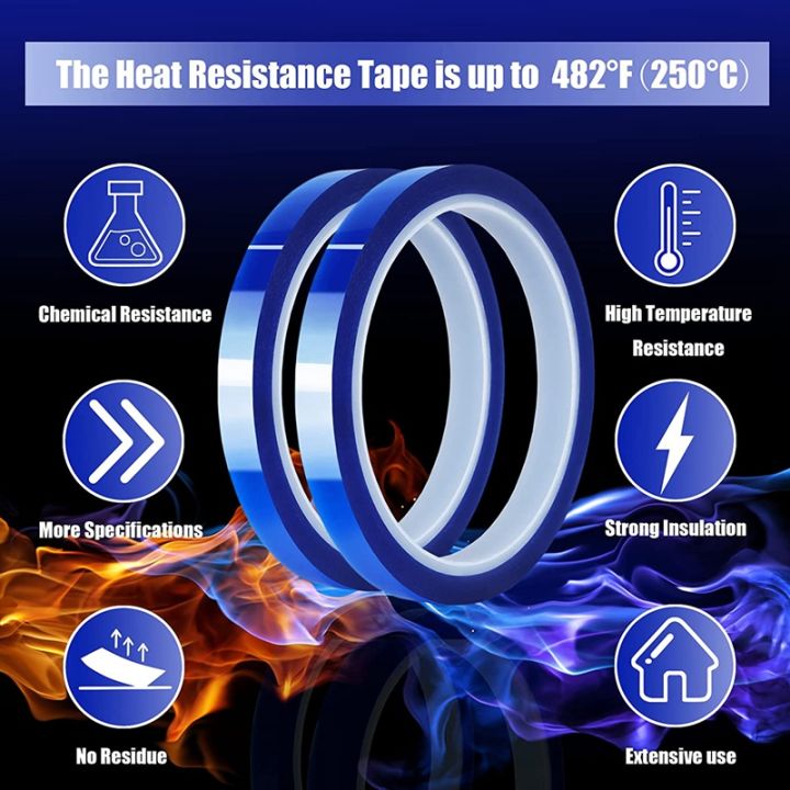 2-rolls-10mmx33m-108ft-blue-heat-tape-heat-transfer-tape-for-heat-sublimation-press-no-residue-and-heat-transfer-vinyl