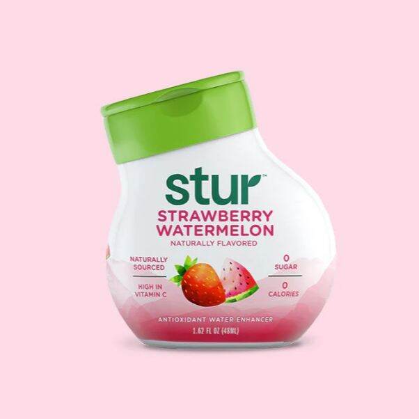 Stur Natural Sugar Free Water Enhancer Lemonade, Mixed Berry