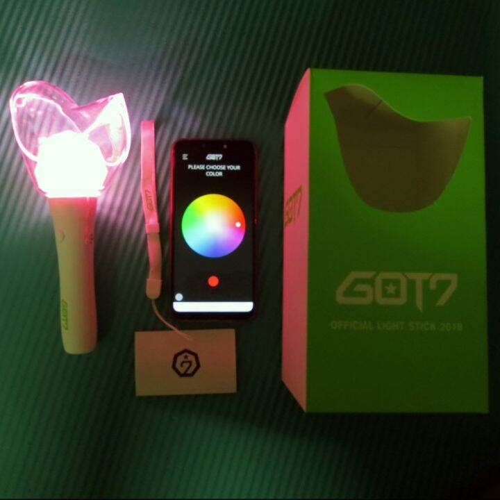 แท่งไฟ-got7-ver-2-ของสะสม-ของที่ระลึก-ควบคุมผ่านแอป