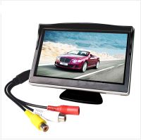 5 Inch Car Monitor TFT LCD Screen HD Digital Color Car Rear View Monitor Support DVD / Camera /Digital TV box