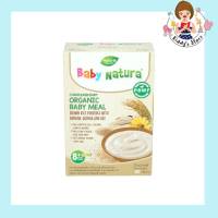 Baby natura ข้าวกล้องบดผสมกล้วย ควีนัว และข้าวโอ๊ตออร์แกนิก (เด็ก 8 เดือนขึ้นไป) 80g.