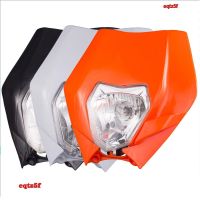 เหมาะสำหรับ KTM EXC XC-W EXC-F ดัดแปลงฝาครอบไฟหน้าผีรถจักรยานยนต์ออฟโรด08-13 Eqtz5f