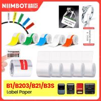 Niimbot B21 B3S thermal label paper waterproof label paper color transparent label stickers for label printer B21