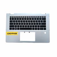 US English For HP EliteBook X360 1030 G2 Laptop Palmrest Cover with  Keyboard Silver Shell Basic Keyboards