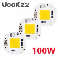 High Power 50W 70W 100W COB LED Chip 220V 110V LED COB Chip Welding Free Diode for Spotlight Floodlight Smart IC No Need Driver Electrical Circuitry P