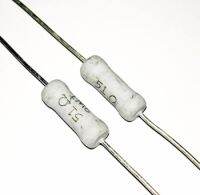 (10ตัว) 51R , 51โอห์ม 2Watt Metal Oxide Flim Resistor 5%