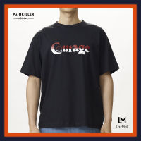 (PAINKILLER) COURAGE OVERSIZED TEE เสื้อยืดผู้ชาย เสื้อแขนสั้นชาย เสื้อผ้าผู้ชาย เพนคิลเลอร์ T-shirt menswear PAINKILLER SS21 รับประกัน นุ่ม