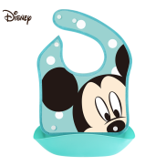 Disney Mouse Baby Silicone Bibs Plate Baby Eating Essentials Feeding Tools