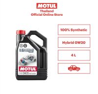 โมตุล น้ำมันสังเคราะห์แท้ 100% Motul Hybrid 0W20 4L สำหรับรถยนต์