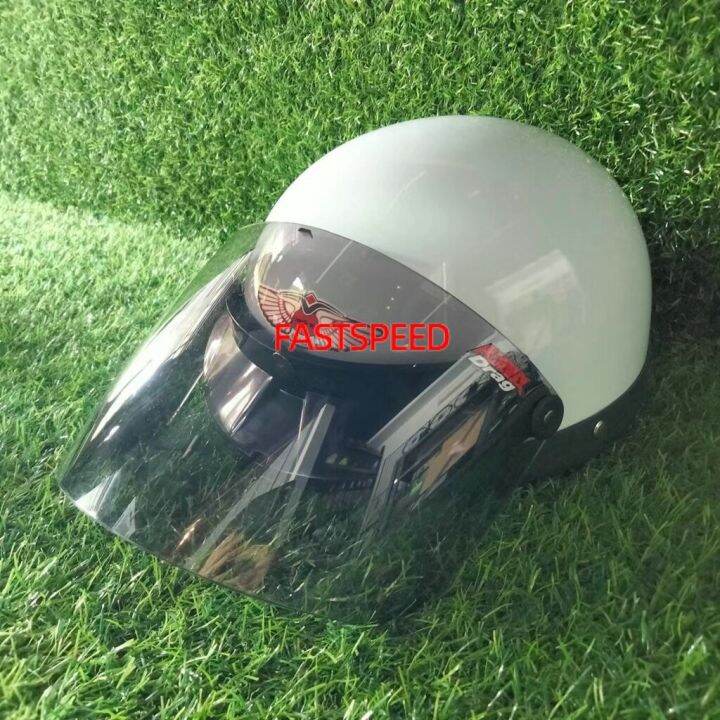 HELMET STENG HALF CUT HARLEY KURA WITH CUTTING DESIGN MHR WITH KING