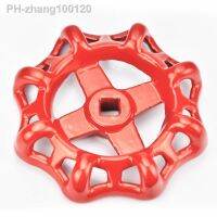 8x8 Cast Iron Valve Handle Gate Valve Ball Valve Hand Wheel Shutoff Value Decorative Water Pipe Fittings Red