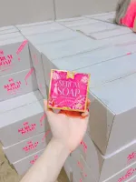 สบู่เซรั่ม NB Serum Soap แถมตะข่ายตีฟองในกล่อง ( ขนาด 60 กรัม )