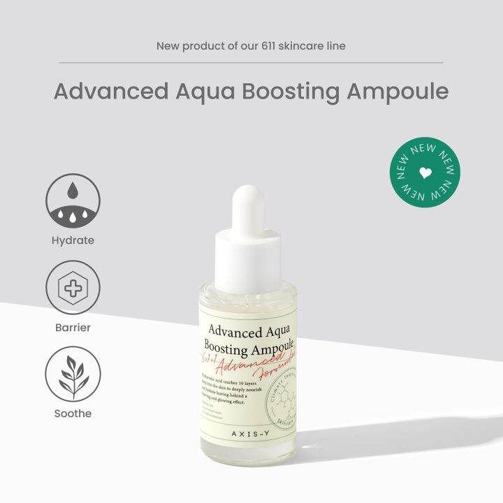 [axis Y] Advanced Aqua Boosting Ampoule Lazada Indonesia