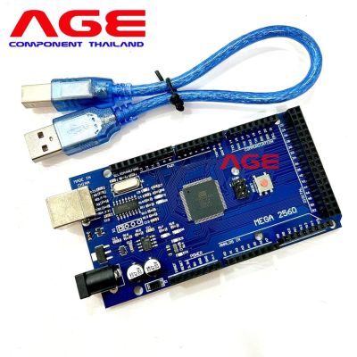 Arduino Mega2560 R3 ชิฟ CH340 รุ่นใหม่ พร้อมสาย USB