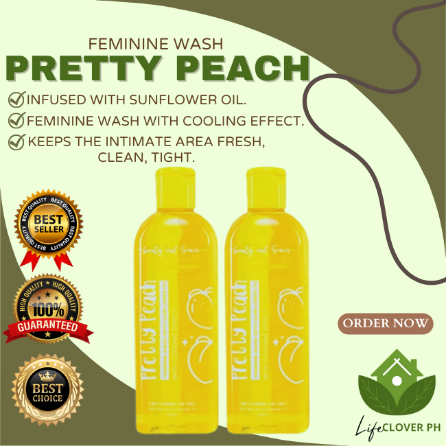 Top Seller Pretty Peach Feminine Wash With Sunflower Oil Fem Wash