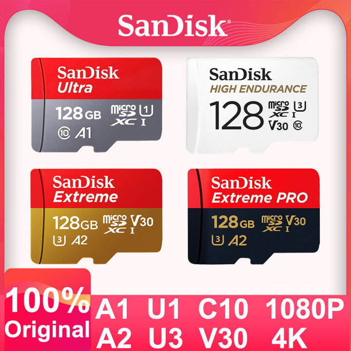 SanDisk Memory Card High Endurance Extreme PRO Micro SD Card V30 256GB