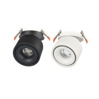 【✆New✆】 lan84 แอลอีดีแบบฝังเข้ากับสิ่งปลูกสร้าง Downlight โคมไฟไฟส่องสว่าง Led กลม3W 5W 7W 10W 12W 110V 220V 240V สำหรับห้องนอน (สีขาว5W สีขาว)