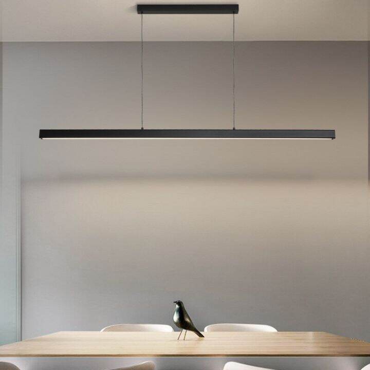 Aisilan 1.2M Kitchen Dining Table Bar Linear Suspension Lamp LED ...