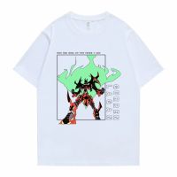 Limited Anime Tengen Toppa Gurren Lagann Graphic T Shirt Men Fashion Vintage Manga T-shirts Mens Cartoon Oversized Tees