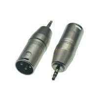 3.5mm Jake Stereo Male Plug Connector to Microphone XLR Audio 3Pin Jack Speaker XLR male Female for HDTV DVD