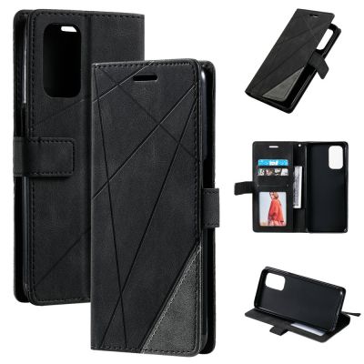 For OPPO A74 5G Flip Case Leather Business Wallet Book Shell OPPO A74 Case OPPO A 74 2021 CPH2197 Phone Cover Fundas Shockproof