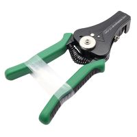 1 PCS AWG24-10 (0.2-6.0mm2 ) -D2 Design Multifunctional Cable Stripper Carbon Steel Cutting and Crimping Tool Solar