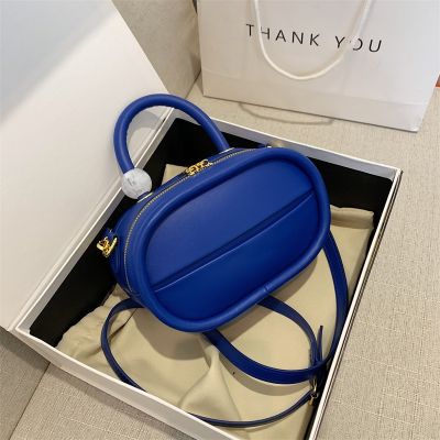 This Years Popular Bags Women 2023 Summer New Style Simple Fashionable Portable Shoulder Bag Cross-Body Small Round