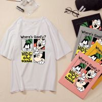 【HOT】【1027】เสื้อยืดลําลอง แขนสั้น คอกลม พิมพ์ลาย MICKY ทรงหลวม แฟชั่นสําหรับสตรี100%cotton