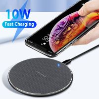 10W Quick Wireless Charger For iPhone 13 12 Pro Max 11 Pro XR XS Max Samsung Huawei Xiaomi Oppo Phone Fast Inductive Charging