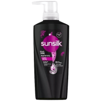 LeeMart ยาสระผม ซันซิล SunSilk 400ML แชมพู ซันซิน สูตร สมูทแอนด์เมเนจเอเบิ้ล สีดำ ขนาด 400 มล.