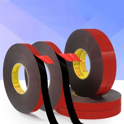 ┅ 10M 0.5cm-3cm Thickness Super Strong Double Side Adhesive Foam Tape For Mounting Fixing Pad Sticky