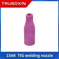 5/10pcs 15AK 14AK MIG/MAG Gas Ceramic Nozzle Euro Style Welding Gun Tip Nozzle Shield Cup for Welding Torch welding tools Nozzle