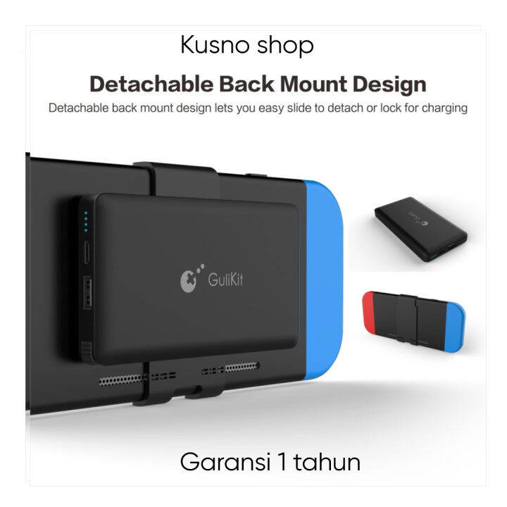 Gulikit Powerbank Power Bank Nintendo Switch 10000mAh Lazada Indonesia