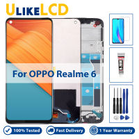 6.5 "คุณภาพสูงสำหรับ Realme 6 RMX2001จอแสดงผล LCD Touch Screen Digitizer Assembly Replacement Parts