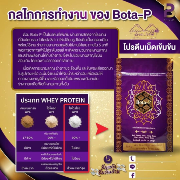 โบต้าพี-bota-p-แท้ราคาส่ง-โปรตีนโบต้าพี