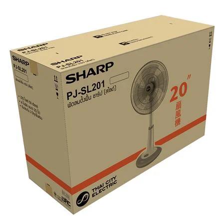 sharp-พัดลมสไลด์-20นิ้ว-สีเทา-รุ่น-pj-sl201-โปรดติดต่อผู้ขายก่อนทำการสั่งซื้อ