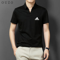 OUZOฤดูร้อนอินเทรนด์เสื้อผ้าCoolแฟชั่นเสื้อโปโลอินเทรนด์เสื้อยืดเย็นแขนสั้นกอล์ฟCasualเสื้อเชิ้ตทางการเสื้อยืดผ้าฝ้ายเสื้อผ้าเสื้อ