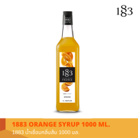 [⚡3 ขวดลด 50 บาท⚡]1883 น้ำเชื่อมกลิ่นส้ม 1000 มล./1883 ORANGE SYRUP 1000 ml.