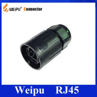 Original Weipu Connector IP67กันน้ำ RJ45เครือข่ายปลั๊ก RJ45F6