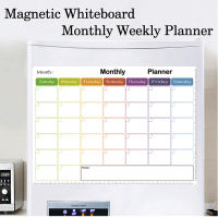 A3 Size Magnets Whiteboard Weekly Monthly Planner Dry Erase Board Fridge Sticker Calendar Schedule Menu Message Board