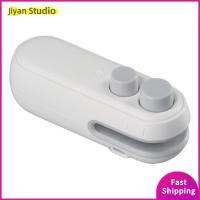 JIYAN2866 พลาสติกทำจากพลาสติก เครื่องปิดผนึกถุงขนาดเล็ก ชาร์จใหม่ได้ สีดำสีดำ เครื่องปิดผนึกพลาสติก แบบพกพาได้ สีขาวค่ะ เครื่องปิดผนึกถุงสูญญากาศ ครอบครัวของคุณ