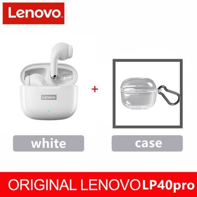 orange-home-earphone-cover-lenovo-lp40โปร-tws-หูฟังไร้สายหูฟังเอียร์บัดชุดหูฟังบลูทูธการตัดเสียงรบกวนแบบแอคทีฟการควบคุมแบบสัมผัส250mah