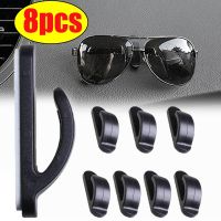 8pcs Car Hook Storage Rack Mini Self Adhesive Durable Small Stand for USB Cable Headset Key Storage Cars Interior Accessories